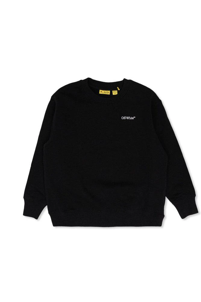 Off-White Off-White Kids Graphic-Printed Long Sleeved Sweatshirt