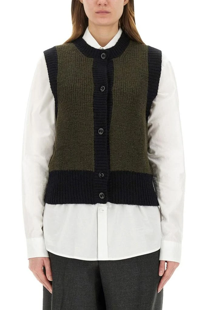Margaret Howell Margaret Howell Wool Button Vest 1