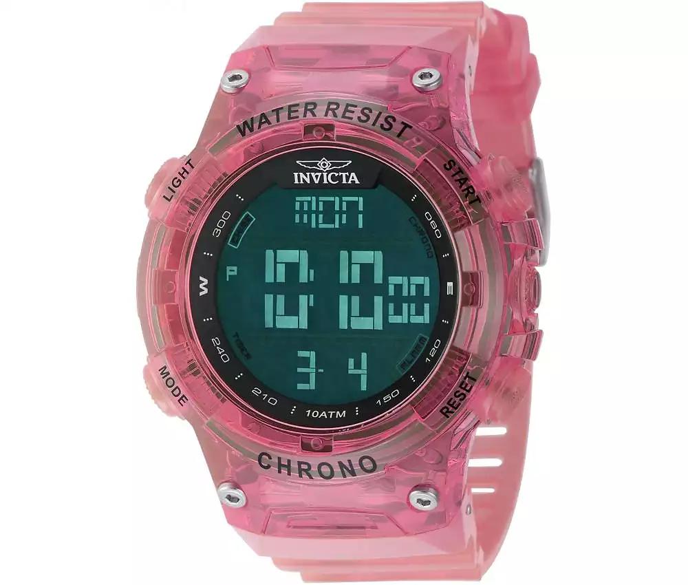 Invicta Men's 49047 Invicta Racing Digital GMT/Alarm Black Dial Watch