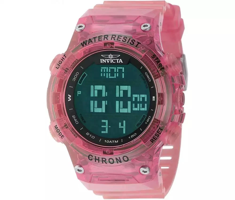 Invicta Men's 49047 Invicta Racing Digital GMT/Alarm Black Dial Watch 2