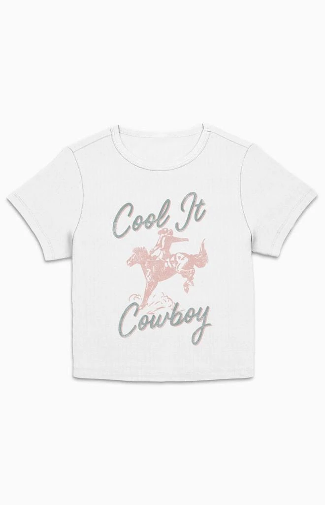 FIFTH SUN Cool It Cowboy Cropped T-Shirt 1