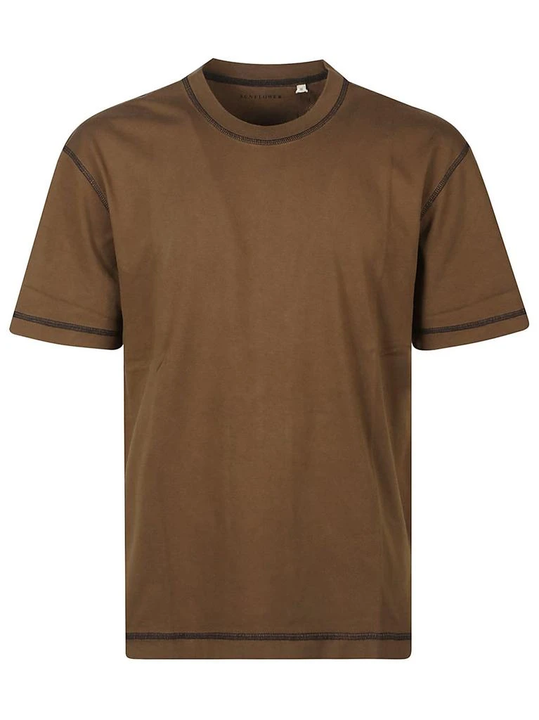 Sunflower Sunflower Contrast Crewneck T-Shirt 1