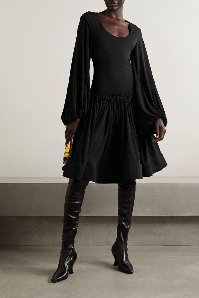 Proenza Schouler Pleated jersey mini dress 2
