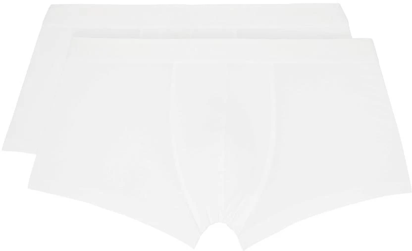 Sunspel Two-Pack White Twin Boxers 1