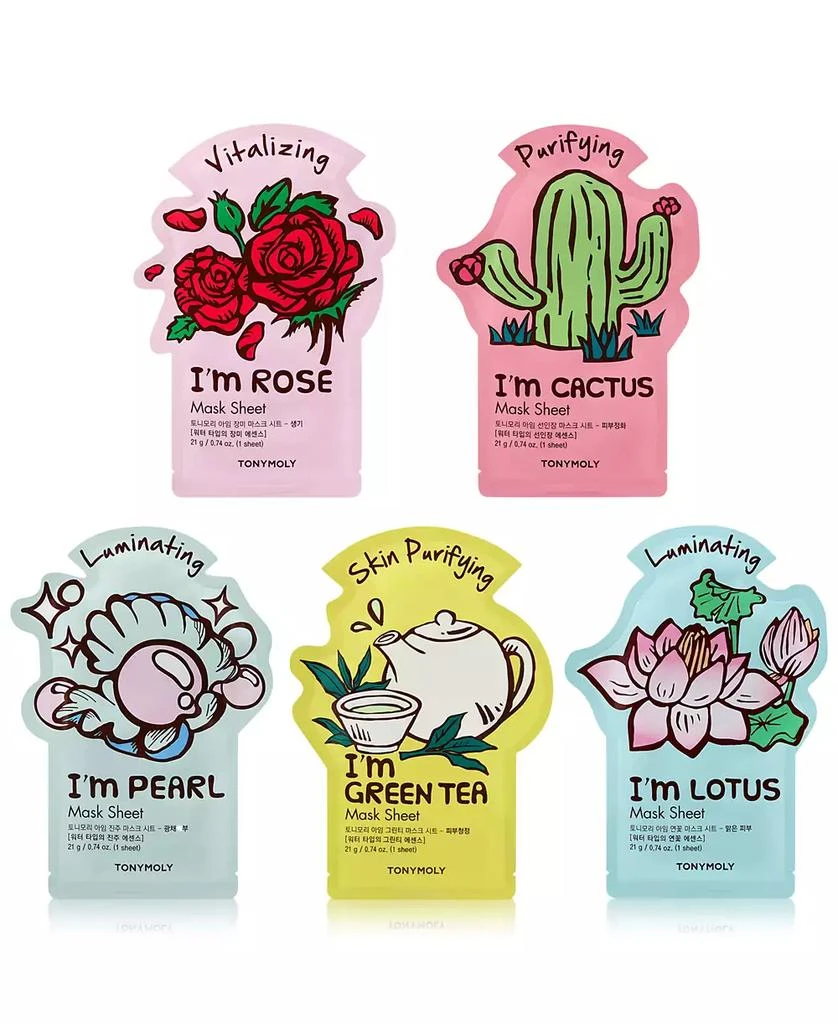 TONYMOLY 5-Pc. Sheet Mask Set 1