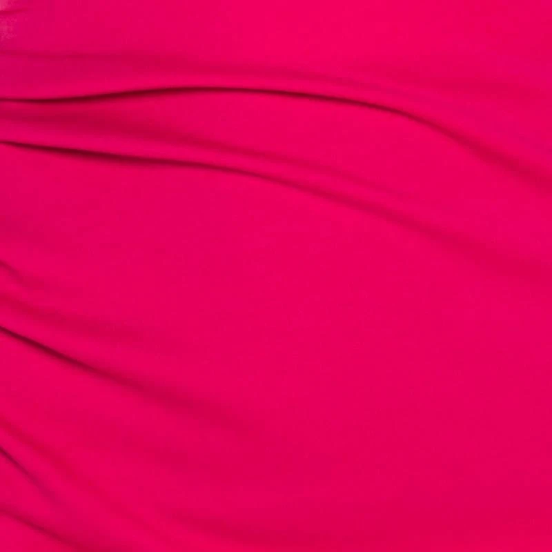 Escada Escada Blossom Pink Jersey Ruched Side Detail Skirt M 4