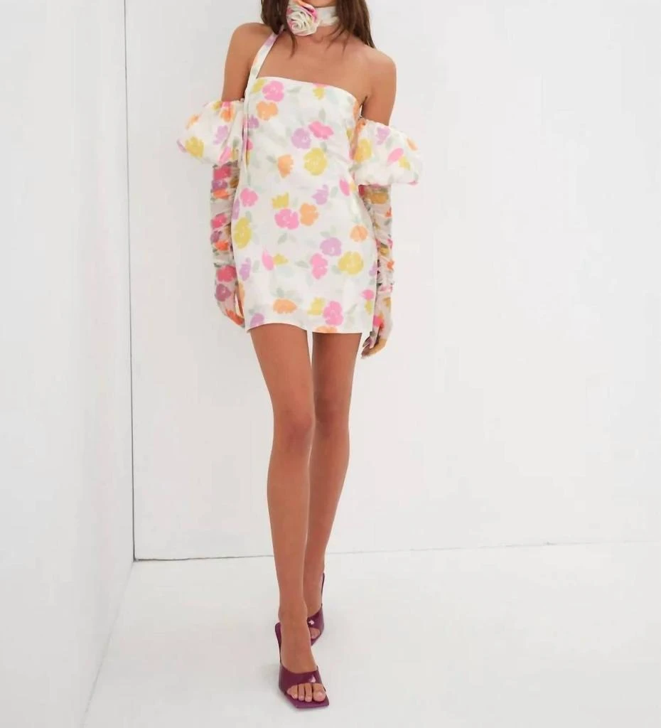 For Love & Lemons - Women's Dolly Denim Dot Mini Dress  On Sale Now with  Up to 45% Off | Discover Exclusive Deals & Savings at BeyondStyle   Authentic For Love