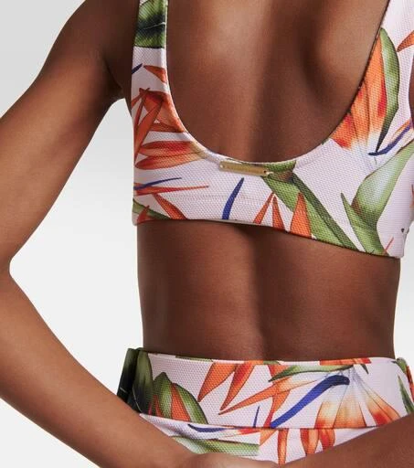 Alexandra Miro Kamala printed bikini top 5