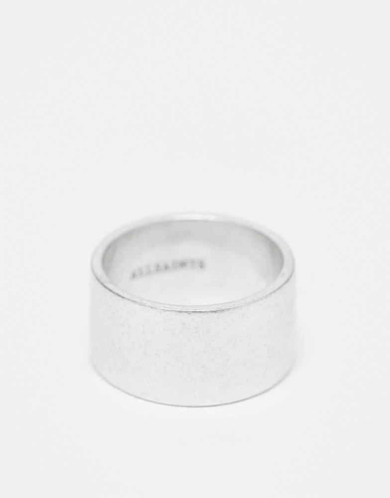 ALL SAINTS AllSaints band ring in silver 1