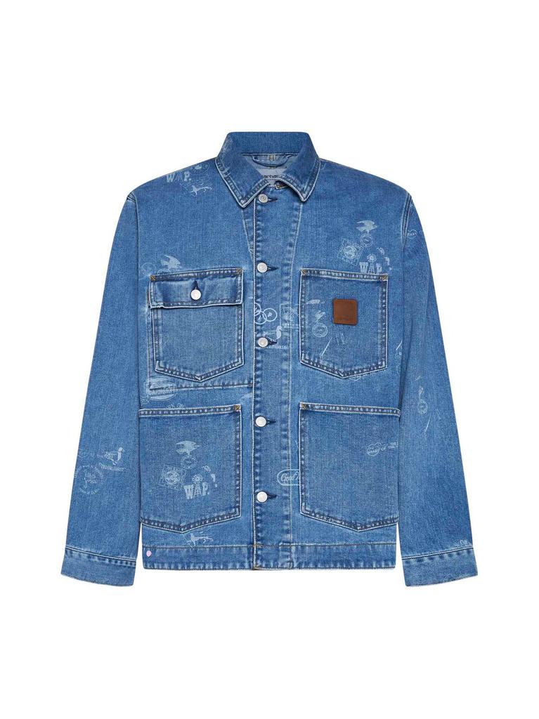 Carhartt WIP Blue Menard Denim Jacket - Jackets - Compare