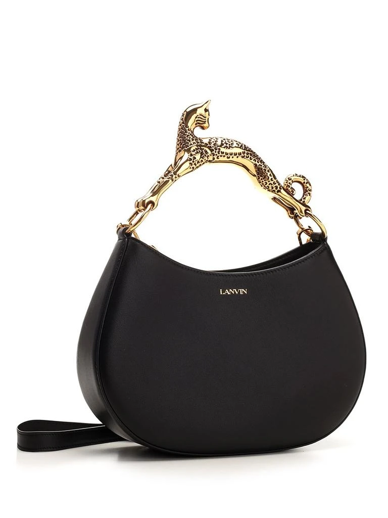 Lanvin Lanvin Embellished Handle Zipped Tote Bag 3