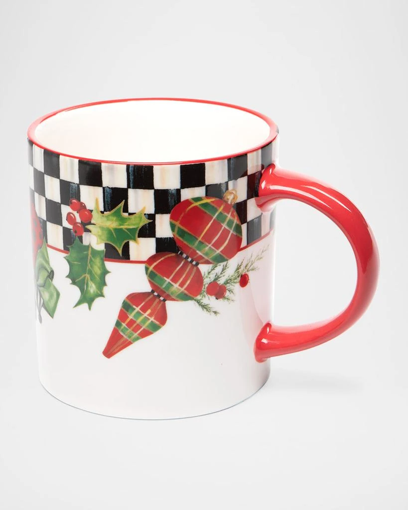 MacKenzie-Childs Deck the Halls Mugs, Set of 4 2