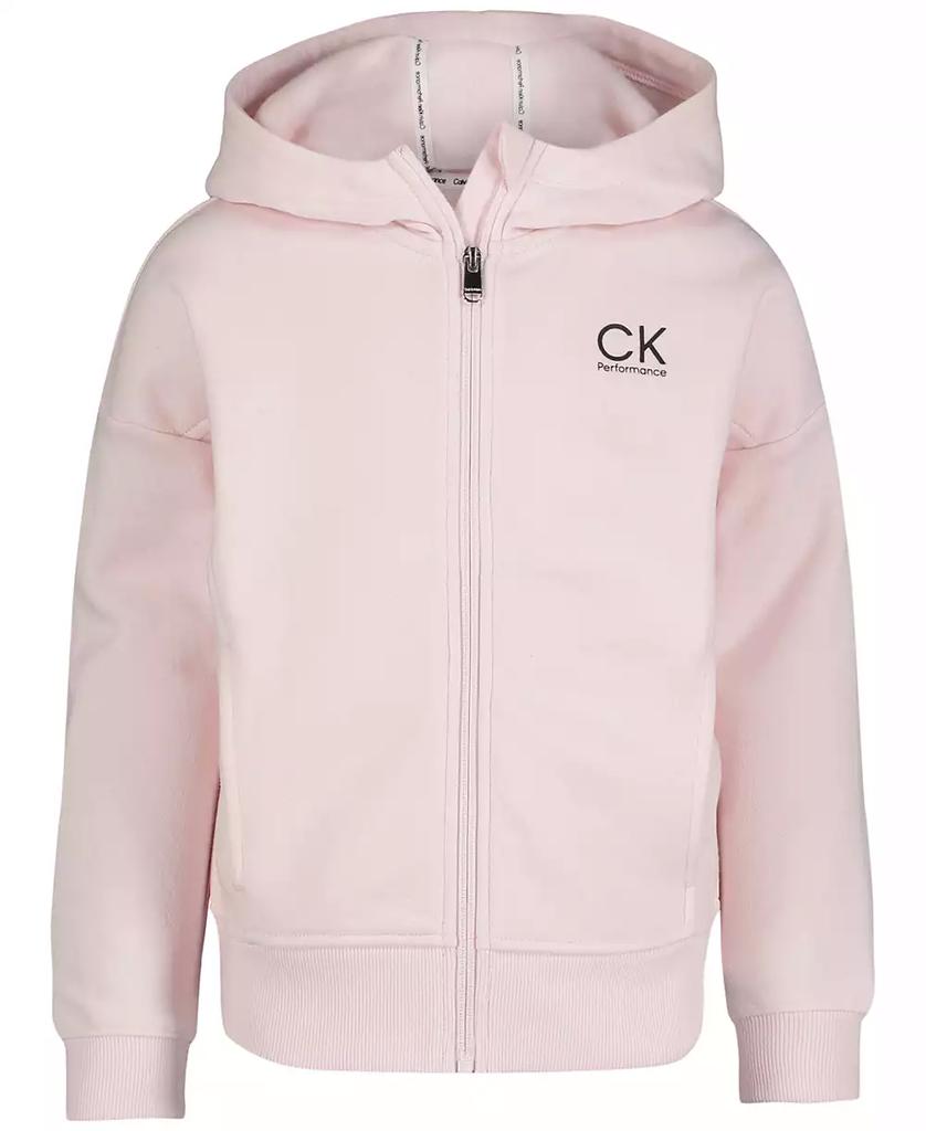 Calvin klein performance logo fleece hoodie online