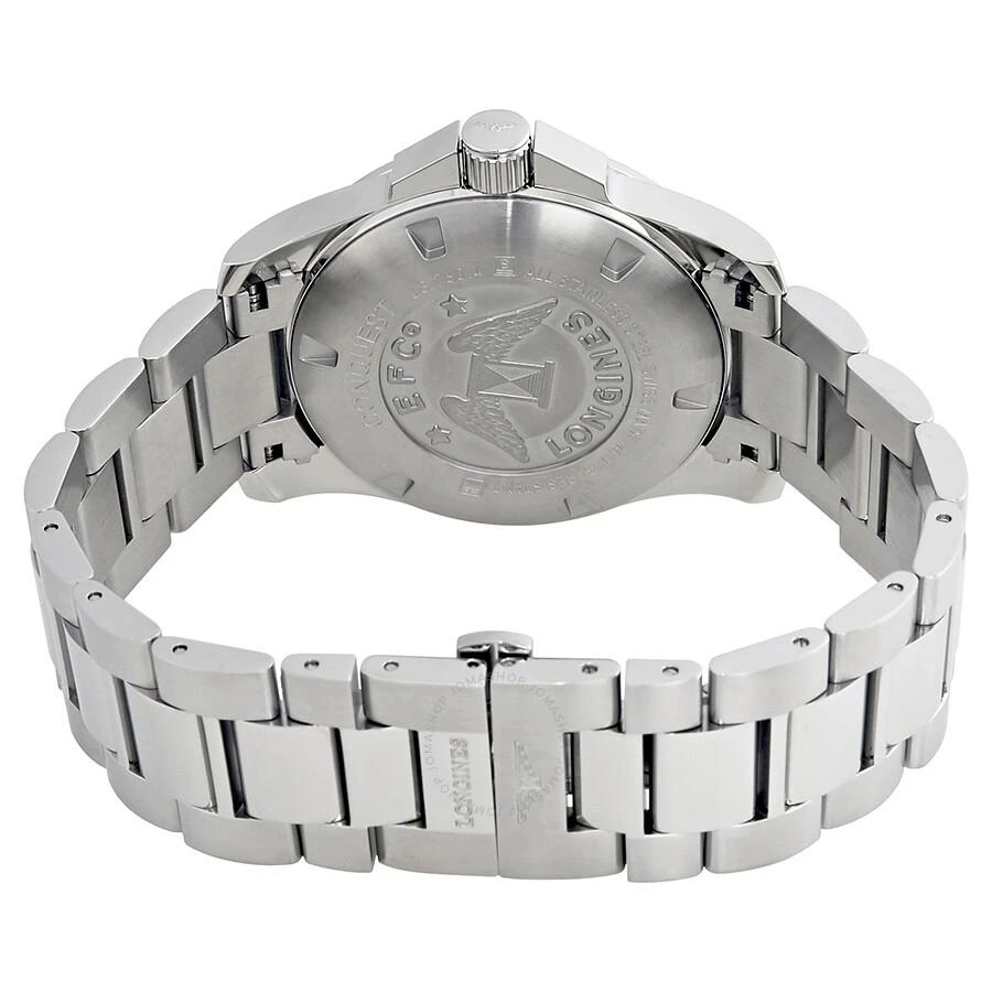 Longines Conquest Silver Dial Stainless Steel Men's 43mm Watch L37604766 3