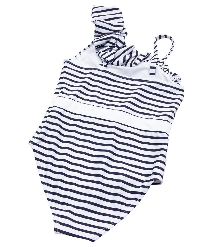 Janie and Jack Girls Stripe Onepiece (Toddler/Little Kid/Big Kid)