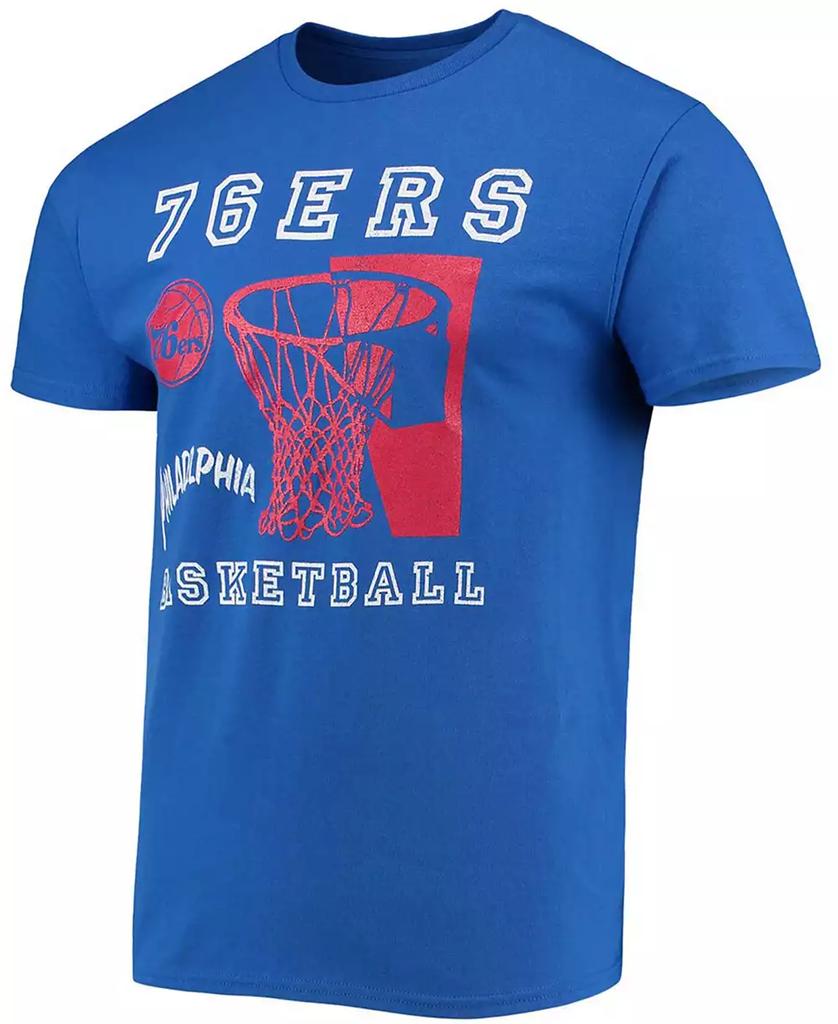 Junk Food Men's Royal Philadelphia 76ers Slam Dunk T-shirt