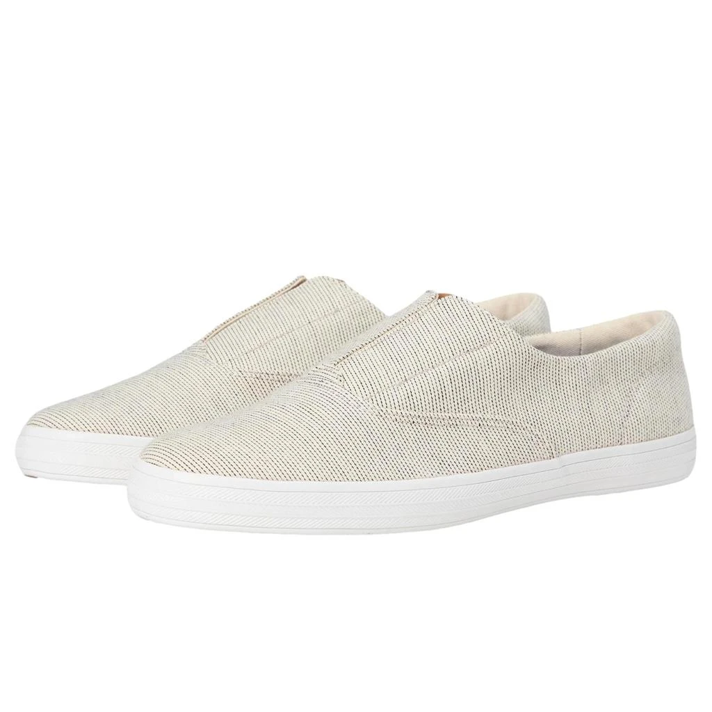 Keds Champion Round Toe Slip-On Cream  KW-RNCVO-5C Women
s 4