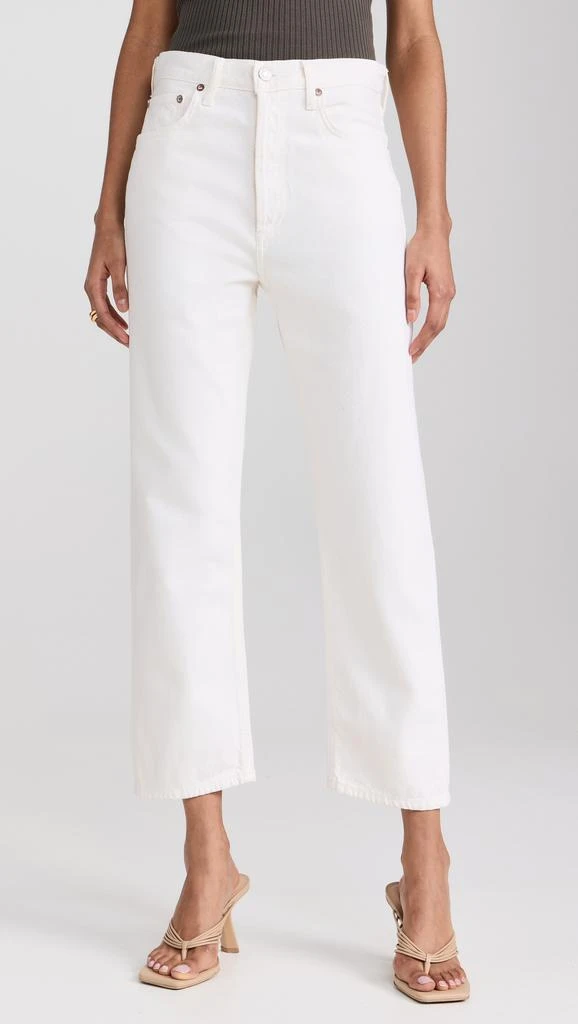 AGOLDE 90s Crop: Loose Straight Jeans 6
