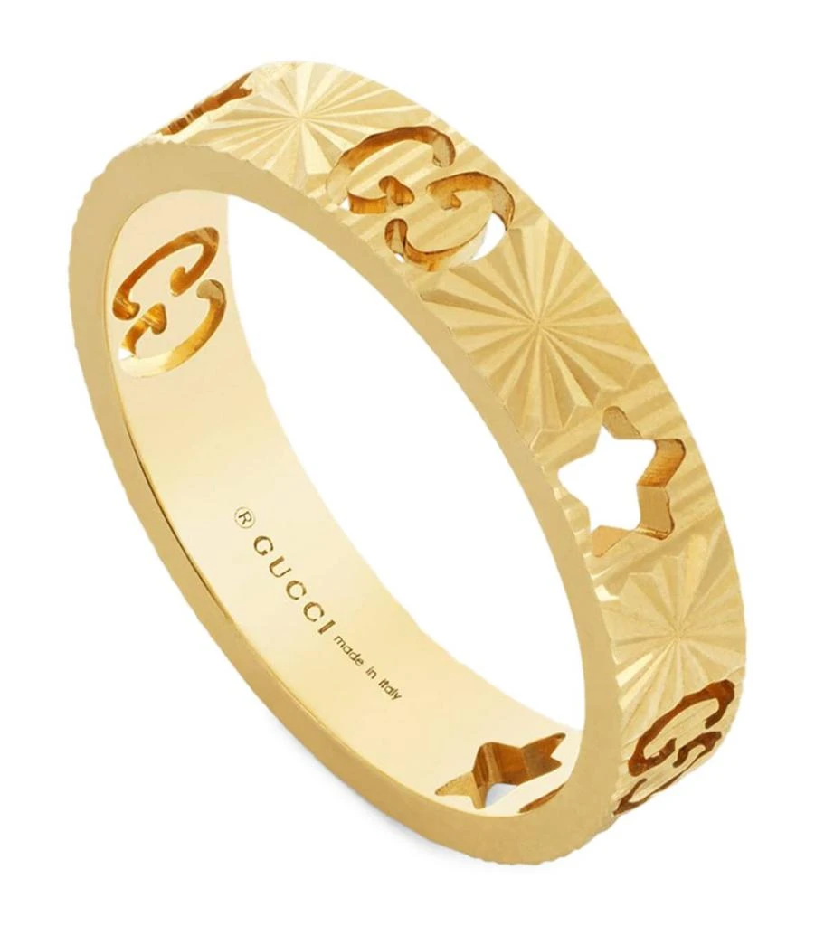 Gucci Yellow Gold Icon Ring 3