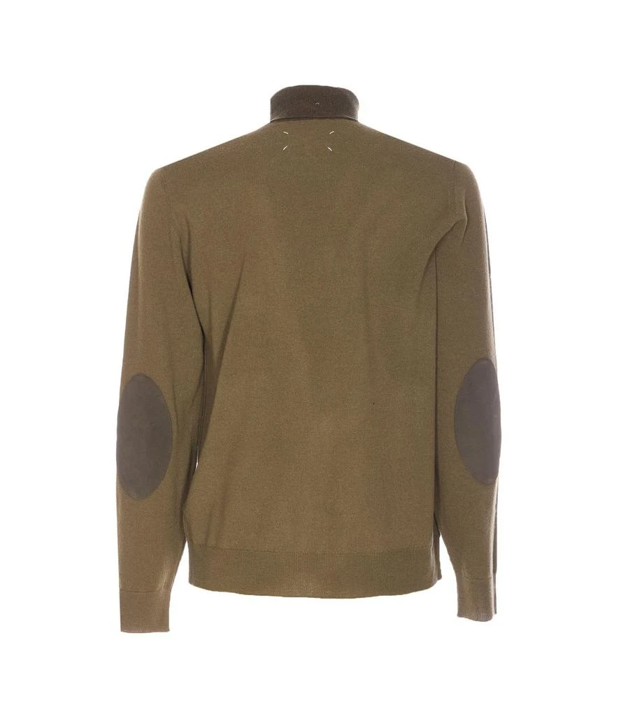 MAISON MARGIELA Maison Margiela Two-Toned Turtleneck Knitted Jumper 2