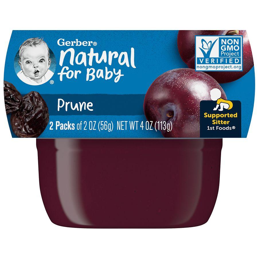 Gerber 1st Foods Natural Baby Food Prune