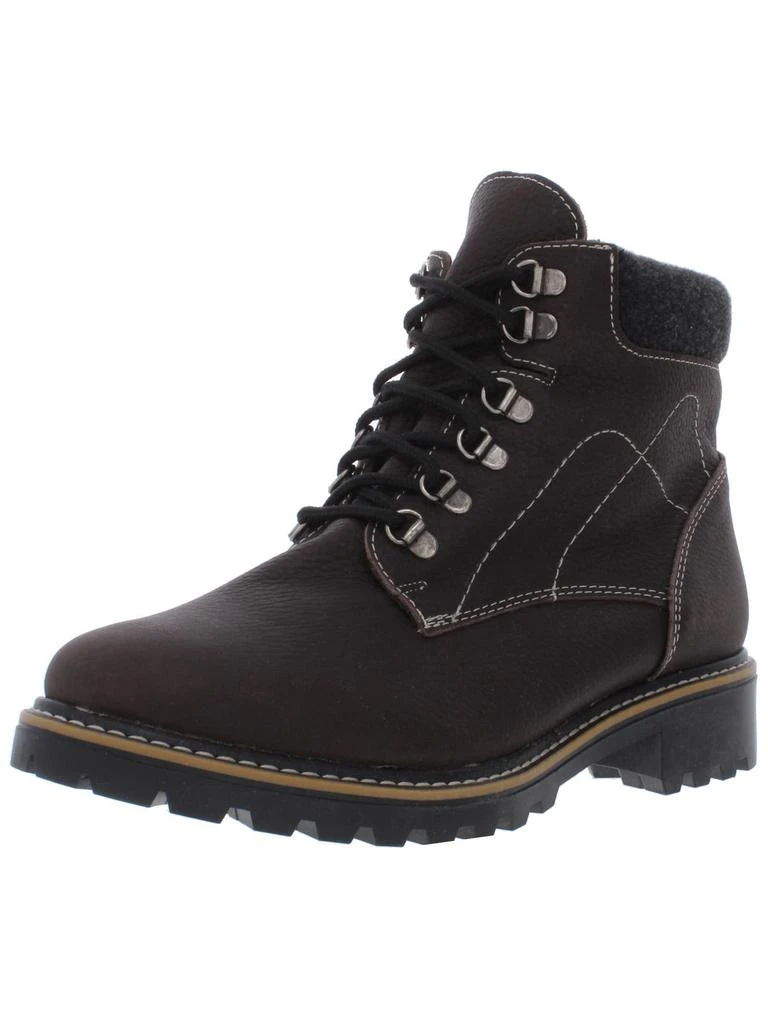 Martino Penny Womens Leather Fleece Lined Casual Boots 6