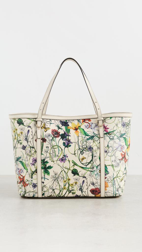 Shopbop Archive Gucci Flora Tote Bag Calfskin Leather