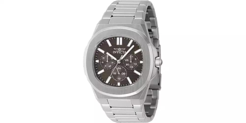 Invicta Men's 48327 Speedway Quartz 3 Hand Brown Dial Watch