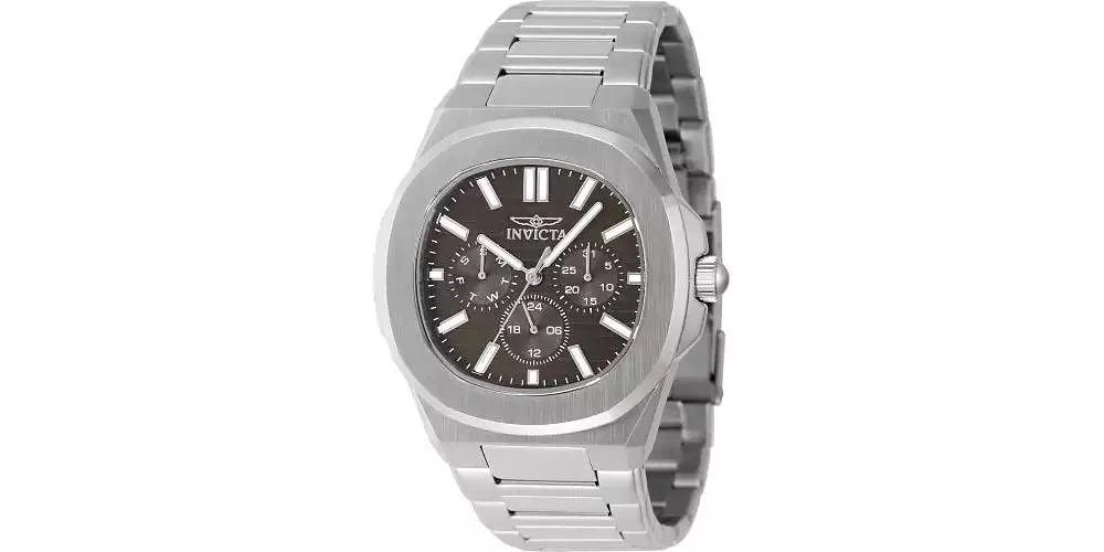 Invicta Men's 48327 Speedway Quartz 3 Hand Brown Dial Watch 1