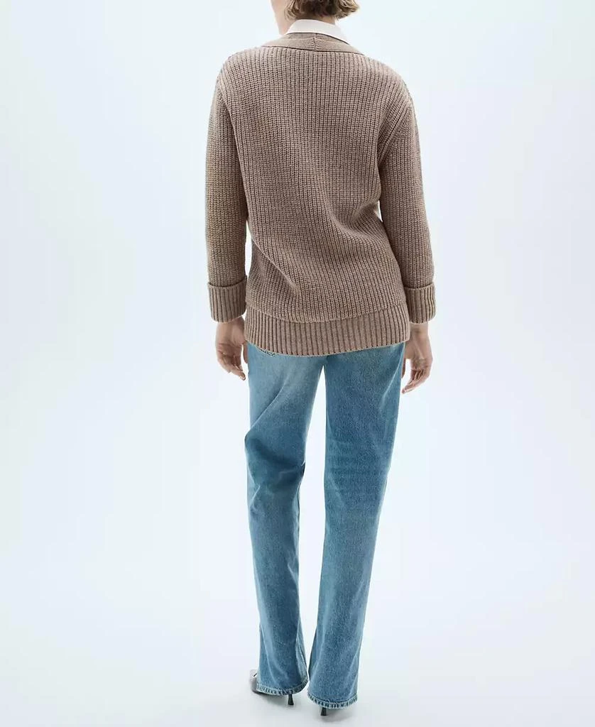 Mango Women's Buttons Detail Oversized Cardigan 4