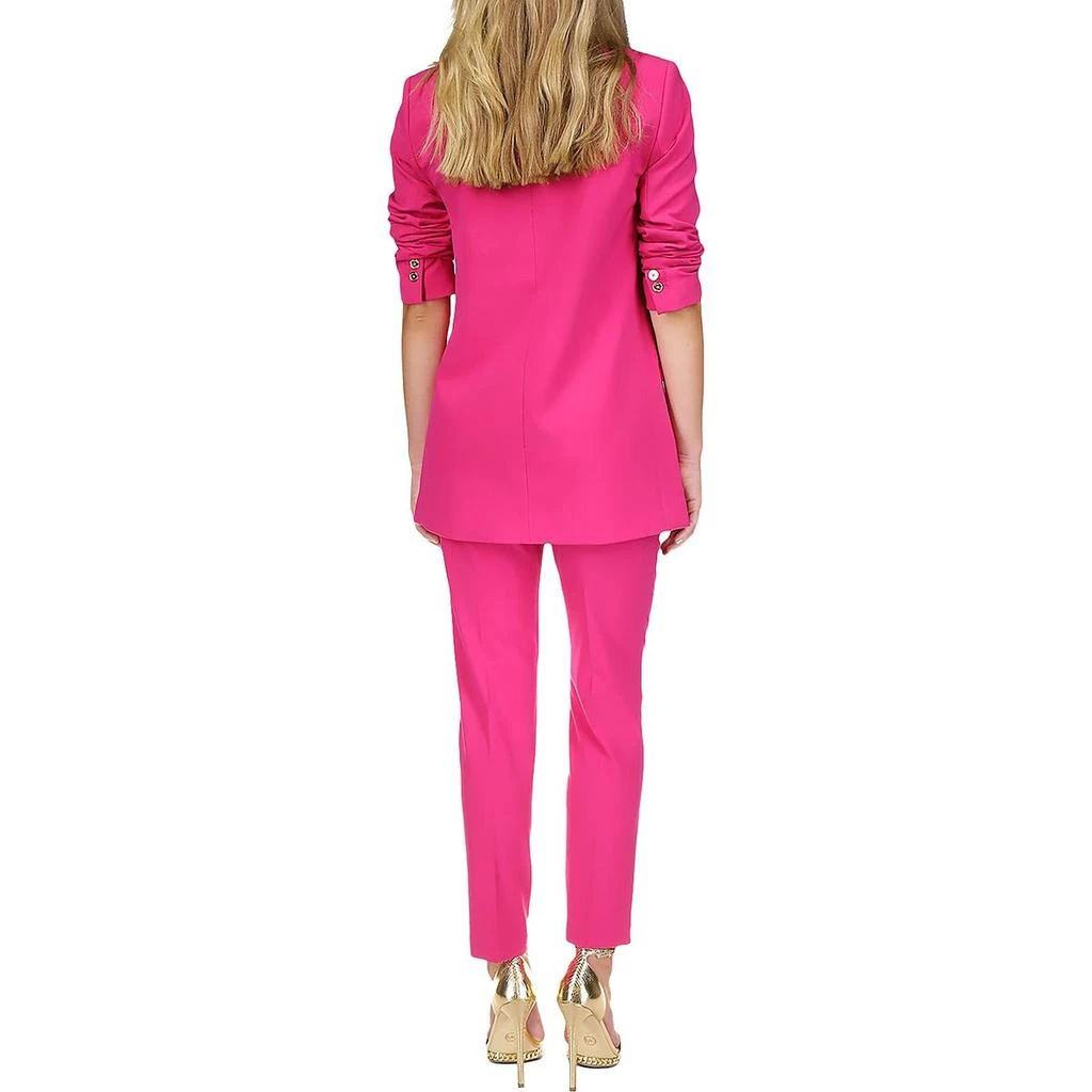 Michael Kors Womens Solid Workwear Two-Button Blazer 2