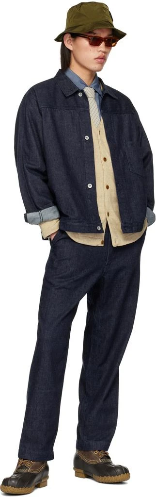 Nanamica Beige KODENSHI Cardigan 4