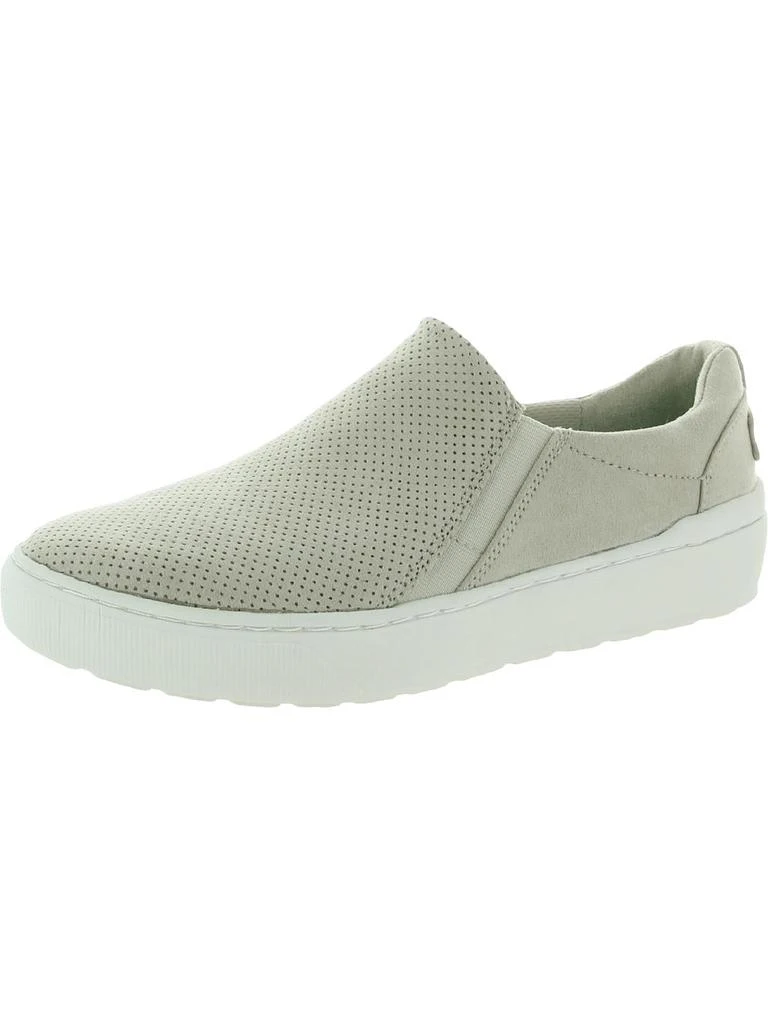 Dr. Scholl's Shoes Do It Right Womens Faux Suede Lifestyle Slip-On Sneakers 1