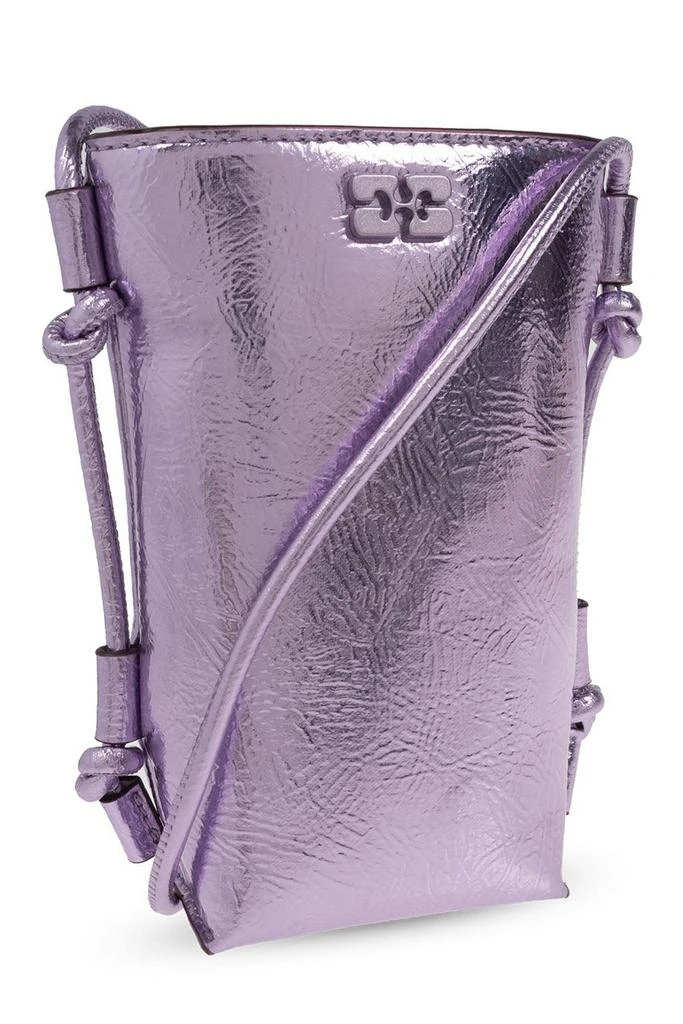 Ganni Ganni Metallic Bou Crossbody Bag 3