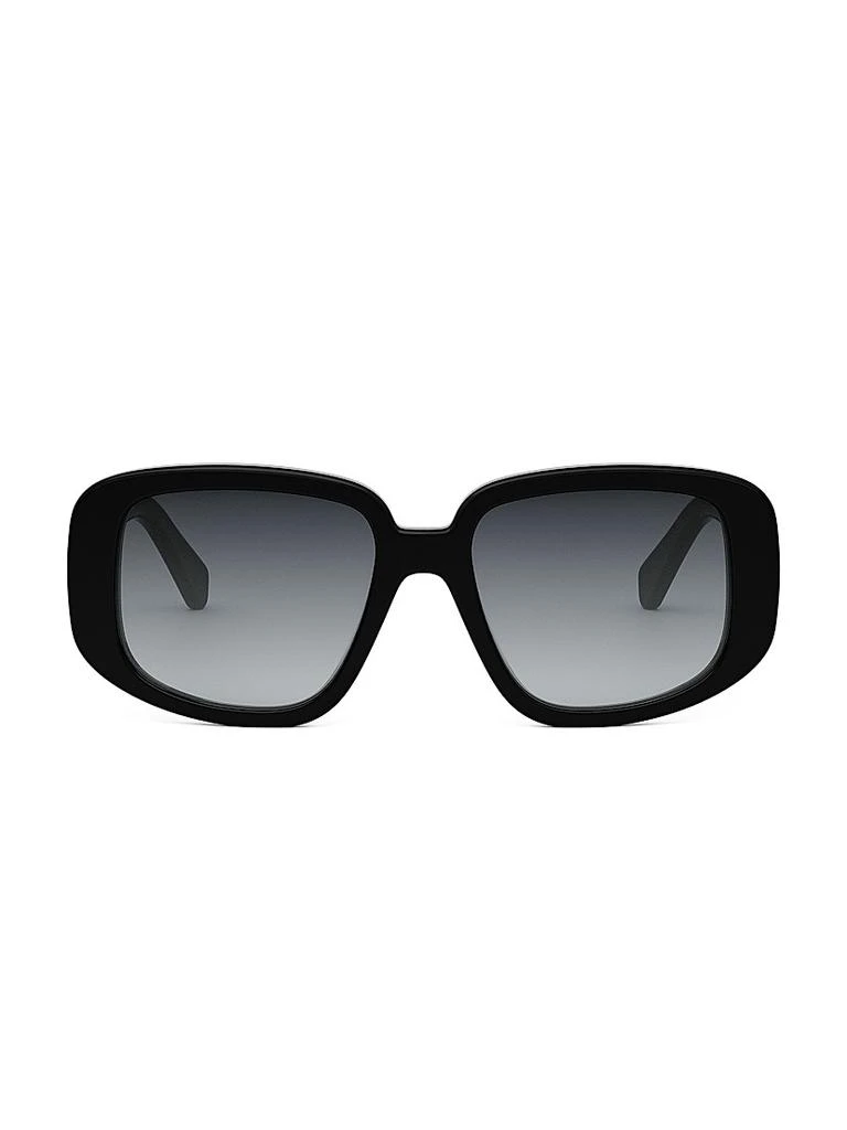 Celine Three Dots 55MM Geometric Sunglasses 2