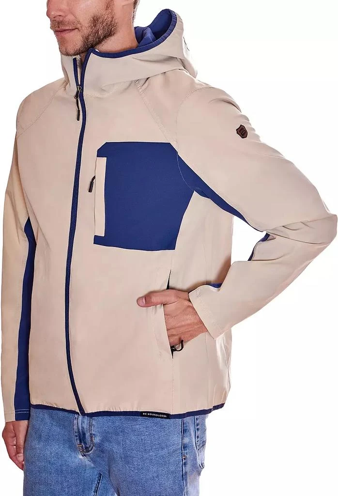 Be Boundless Be Boundless Men's Nylon Color Block Zip Jacket 3