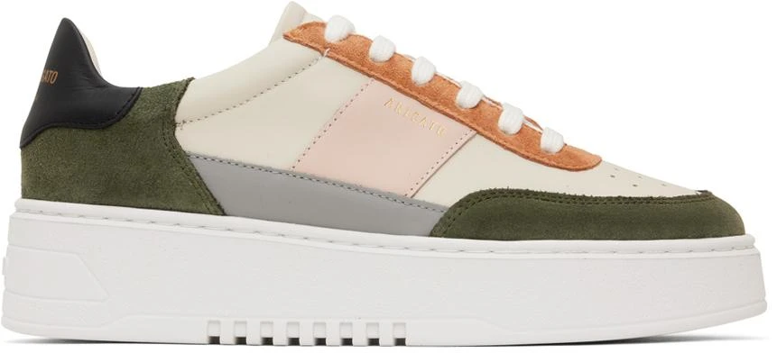 Shop Green Gray Orbit Vintage Sneakers on Sale at BeyondStyle