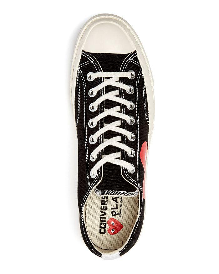 Comme des Garcons x Converse Unisex Chuck Taylor Lace Up Low Top Sneakers