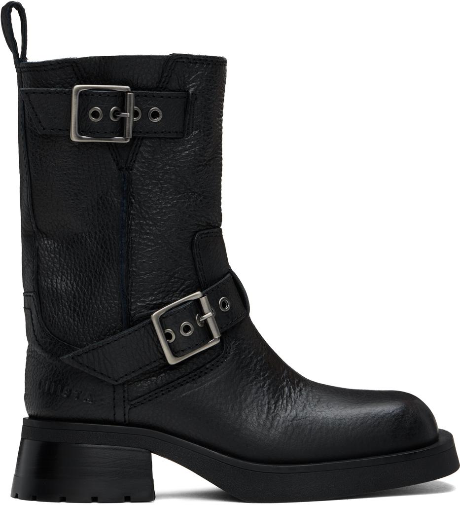 【関税込み】Miista ブラック Mariela ブーツ MIISTA Black Mariela Boots - Shoes - BeyondStyle