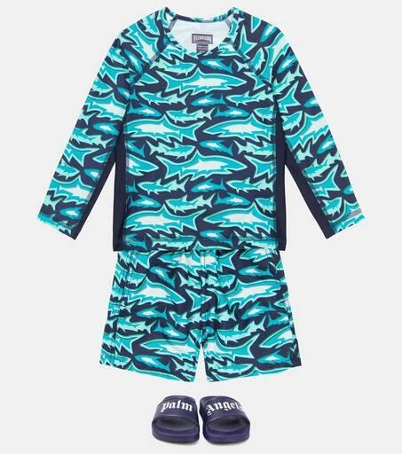 Vilebrequin Kids Jim printed rashguard 2