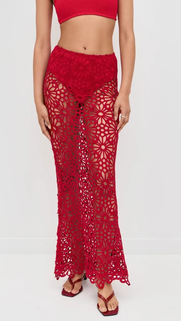 Norma Kamali Obie Long Skirt 6