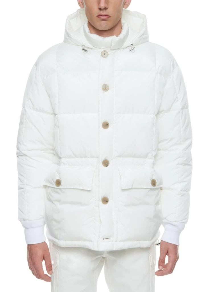 Fursac Water-repellent hooded down jacket 2