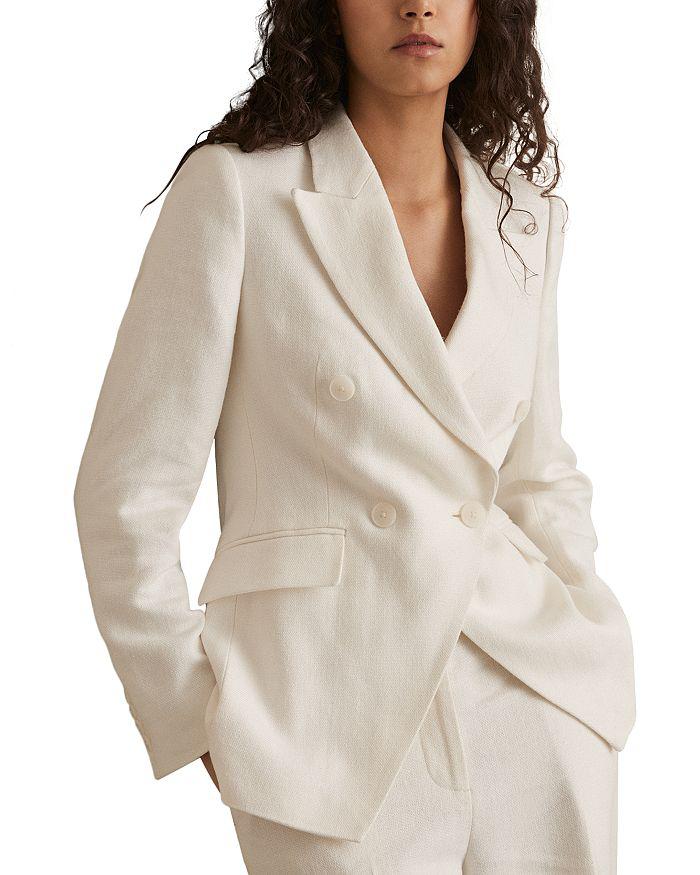 REISS Parisa Velvet Single Breasted Suit Blazer - Suits