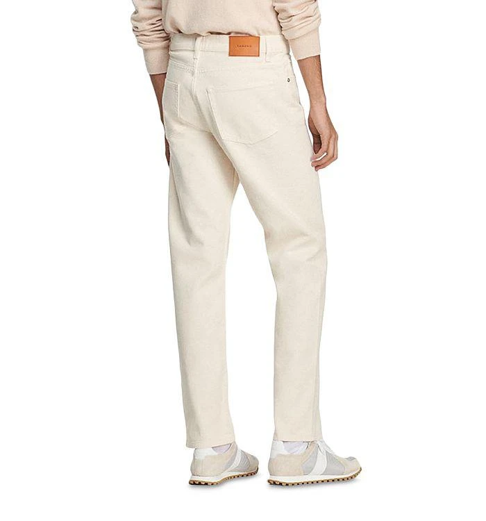 Sandro Straight Leg Jeans in Ecru 3