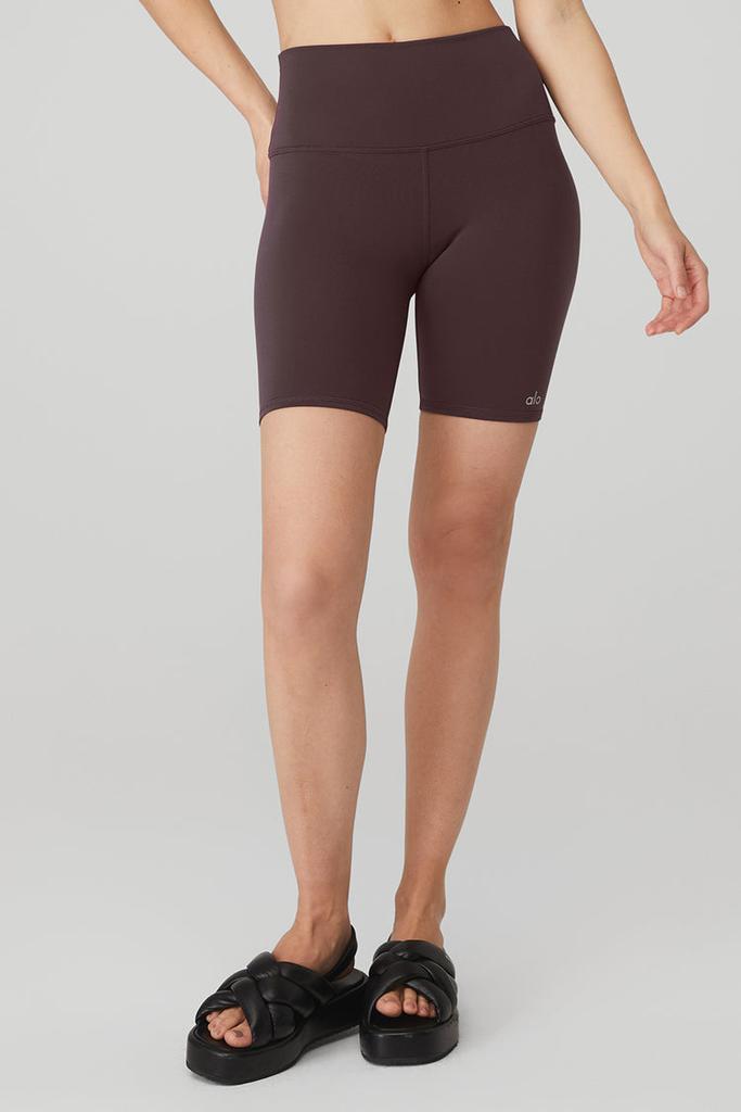 Alo 7" High-Waist Biker Short - Ultramint