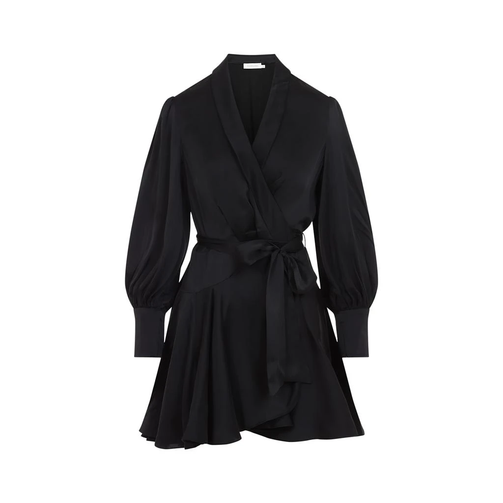 Zimmermann Wrap Silk Mini Dress 2