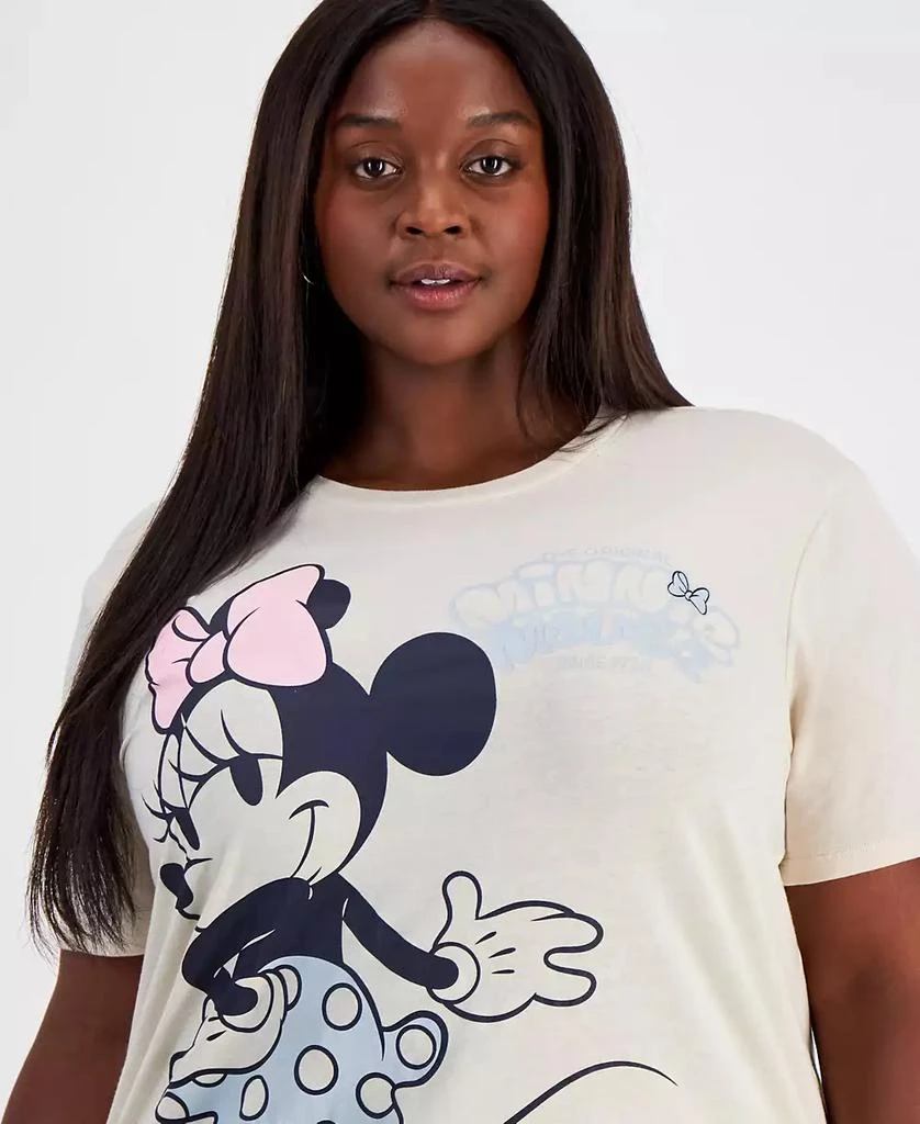Disney Trendy Plus Size Minnie Mouse Graphic T-Shirt 3