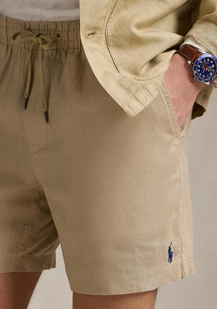 Ralph Lauren 6" Polo Prepster Linen Shorts 3