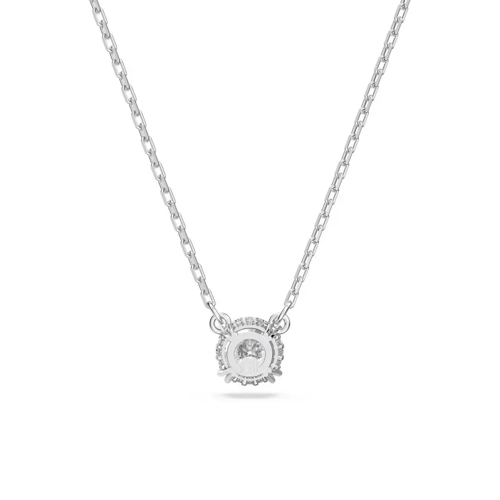 Swarovski Constella pendant round cut white rhodium plated 6