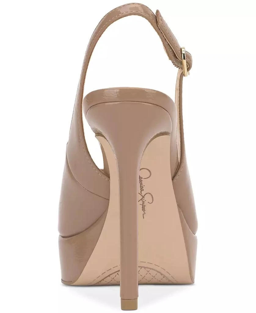 Jessica Simpson Women's Sibilla Slingback Platform Stiletto Pumps 3